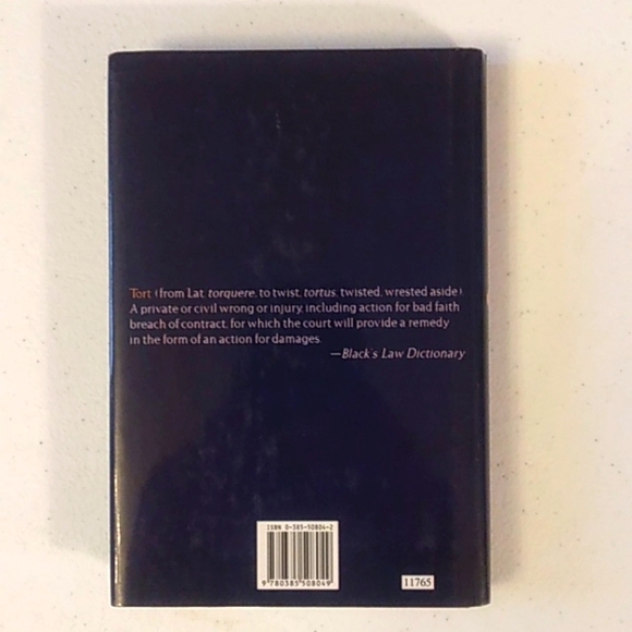 John Grisham (The King Of Torts) novel Hardcover - Picture 2 of 4